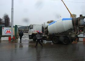 Репортаж о заливке станции метро «Ломоносовский проспект» Репортаж о заливке станции метро «Ломоносовский проспект»